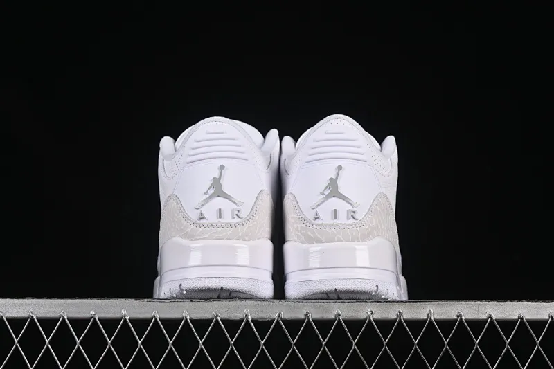 All categories Air Jordan Jordan series basketball shoes Air Jordan 3 Air Jordan 3 Retro "Pure Money" AJ3 Joe 3 replica white cat CT8532-111